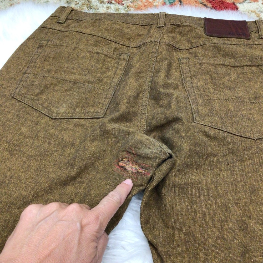 Gustin Jeans Mens Straight 5 Pocket Knit 34 - Picture 10 of 11